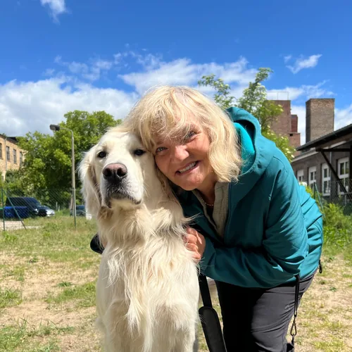 Ilona mit Merlin