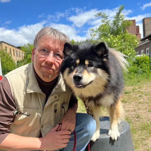 Andreas mit Malou